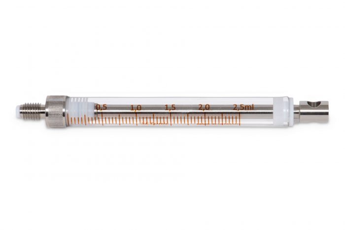 Recambio-fotómetro de llama-diluter-syringe-2,5ml-Kruess